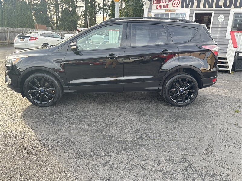 2017 Black Ford Escape Titanium for Sale in Marysville WA - Arlingtom WA at Mountain Loop Cars Stock 11362 VIN 1FMCU9J96HUD29451