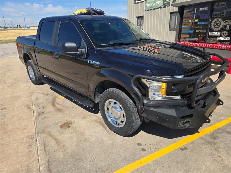 2019 Ford F-150 5.0L CREW 4X4 1OWNER RUNS&DRIVES GREAT*A/C   - Photo 1 - Woodward, OK 73801