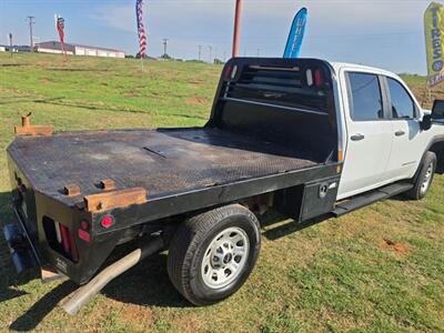 2021 GMC Sierra 3500 CREW 4X4 8FT FLATBED 6.6L GAS RUNS&DRIVES GREAT AC - Photo 5 - Woodward, OK 73801