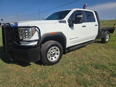 2021 GMC Sierra 3500 CREW 4X4 8FT FLATBED 6.6L GAS RUNS&DRIVES GREAT AC - Photo 70 - Woodward, OK 73801
