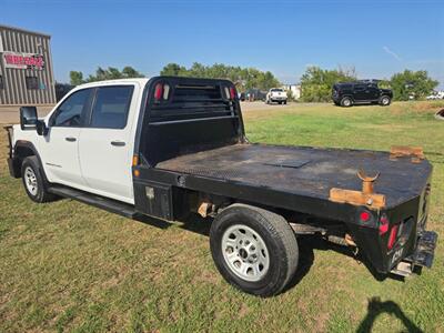 2021 GMC Sierra 3500 CREW 4X4 8FT FLATBED 6.6L GAS RUNS&DRIVES GREAT AC - Photo 6 - Woodward, OK 73801