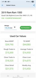 2019 RAM 1500 Big Horn 4X4 1OWNER 5.7L RUNS&DRIVES GREAT A/C   - Photo 11 - Woodward, OK 73801