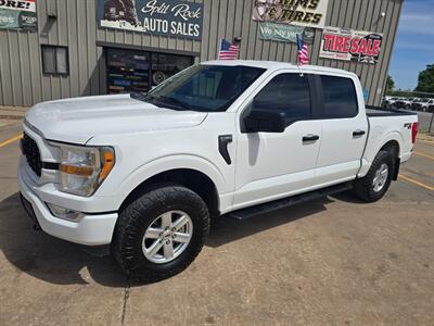 2021 Ford F-150 4X4 CREW STX PKG 5.0L NAV. CAMERA TOW PKG AC COLD!   - Photo 2 - Woodward, OK 73801