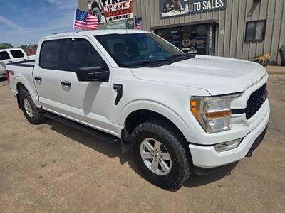 2021 Ford F-150 4X4 CREW STX PKG 5.0L NAV. CAMERA TOW PKG AC COLD!   - Photo 1 - Woodward, OK 73801