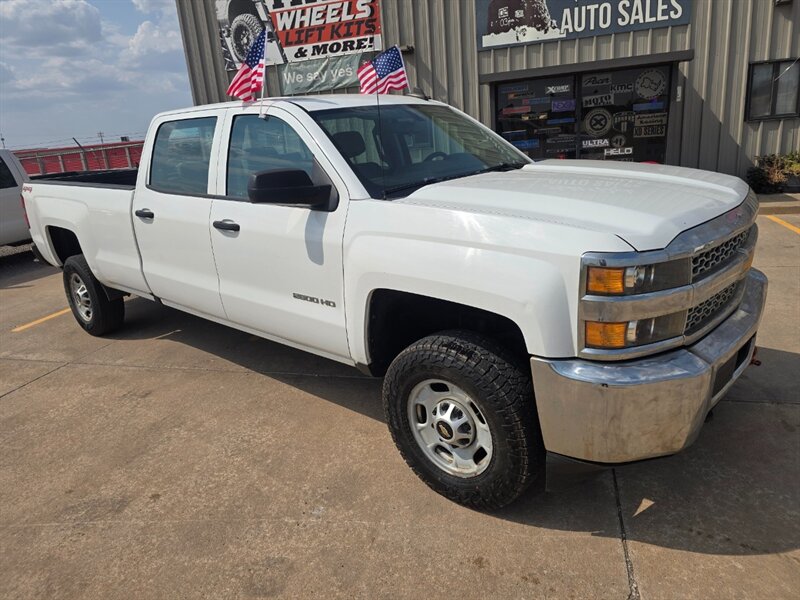 2019 Chevrolet Silverado 2500 41K ML.1OWNER CREW 8FT-BED 4X4 6.0L A/C COLD   - Photo 1 - Woodward, OK 73801