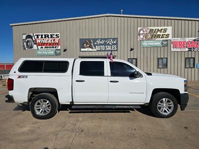 2018 Chevrolet Silverado 1500 CREW 4X4 5.3L CANOPY RUNS&DRIVES GREAT A/C BEDLINE   - Photo 3 - Woodward, OK 73801