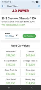 2018 Chevrolet Silverado 1500 CREW 4X4 5.3L CANOPY RUNS&DRIVES GREAT A/C BEDLINE   - Photo 89 - Woodward, OK 73801