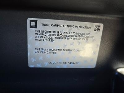 2018 Chevrolet Silverado 1500 CREW 4X4 5.3L CANOPY RUNS&DRIVES GREAT A/C BEDLINE   - Photo 88 - Woodward, OK 73801