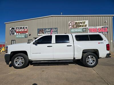 2018 Chevrolet Silverado 1500 CREW 4X4 5.3L CANOPY RUNS&DRIVES GREAT A/C BEDLINE   - Photo 4 - Woodward, OK 73801