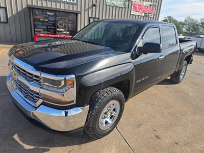 2017 Chevrolet Silverado 1500 CREW 4X4 1OWNER 5.3L RUNS&DRIVES GREAT BEDLINER AC   - Photo 2 - Woodward, OK 73801
