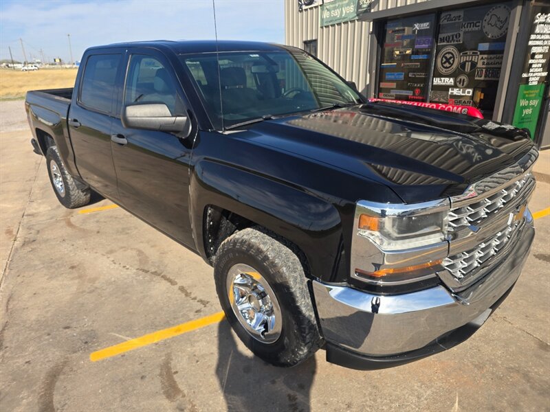 2017 Chevrolet Silverado 1500 CREW 4X4 1OWNER 5.3L RUNS&DRIVES GREAT BEDLINER AC   - Photo 1 - Woodward, OK 73801