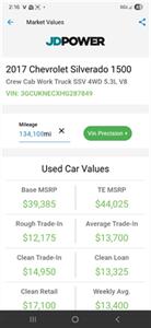 2017 Chevrolet Silverado 1500 CREW 4X4 1OWNER 5.3L RUNS&DRIVES GREAT BEDLINER AC   - Photo 9 - Woodward, OK 73801