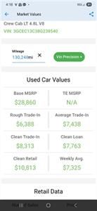 2008 Chevrolet Silverado 1500 LT CREW V8 RUNS&DRIVES GREAT*4NEW TIRES*TOW PKG AC   - Photo 12 - Woodward, OK 73801