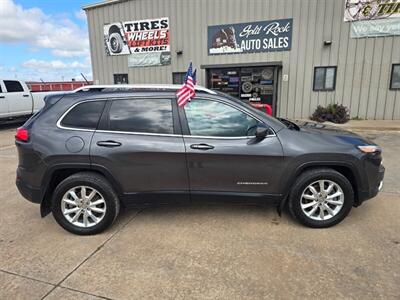 2015 Jeep Cherokee Limited 4WD LG ROOF LEATHER LOADED NEW TIRES A/C!!   - Photo 3 - Woodward, OK 73801