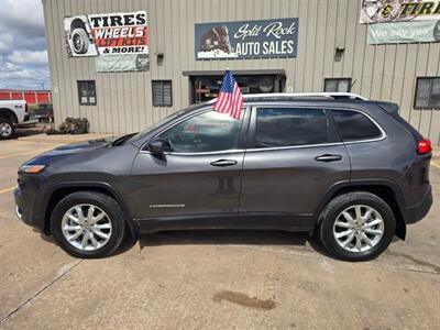 2015 Jeep Cherokee Limited 4WD LG ROOF LEATHER LOADED NEW TIRES A/C!!   - Photo 4 - Woodward, OK 73801