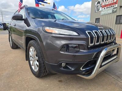 2015 Jeep Cherokee Limited 4WD LG ROOF LEATHER LOADED NEW TIRES A/C!!   - Photo 76 - Woodward, OK 73801
