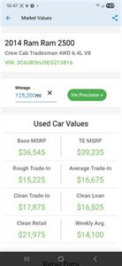 2014 RAM 2500 1OWNER CREW 4X4 6.4L HEMI RUNS&DRIVES GREAT   - Photo 9 - Woodward, OK 73801