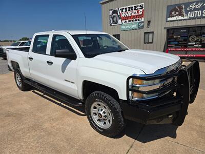 2015 Chevrolet Silverado 2500 CREW 4X4 1OWNER RUNS&DRIVES GREAT BEDLINER TOW PKG   - Photo 1 - Woodward, OK 73801