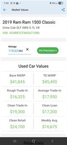 2019 RAM 1500 Classic CREW SLT 1OWNER 4X4 5.7L HEMI RUNS&DRIVES GREAT   - Photo 99 - Woodward, OK 73801