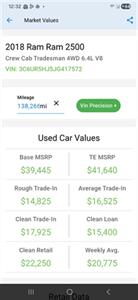 2018 RAM 2500 SXT 4X4 CREW 6.4L RUNS&DRIVES GREAT AC NEW TIRES!!   - Photo 14 - Woodward, OK 73801