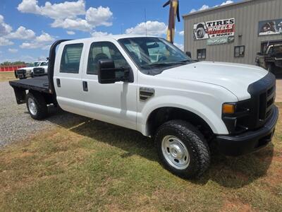2008 Ford F-250 Super Duty 67K ML.1OWNER 4X4 CREW-8FT FLATBED A/C GOOD TIRES! - Photo 1 - Woodward, OK 73801