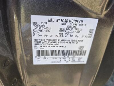 2014 Ford F-150 1OWNER 4X4 A/C RUNS&DRIVES GREAT!!BEDLINER TOW PKG   - Photo 78 - Woodward, OK 73801