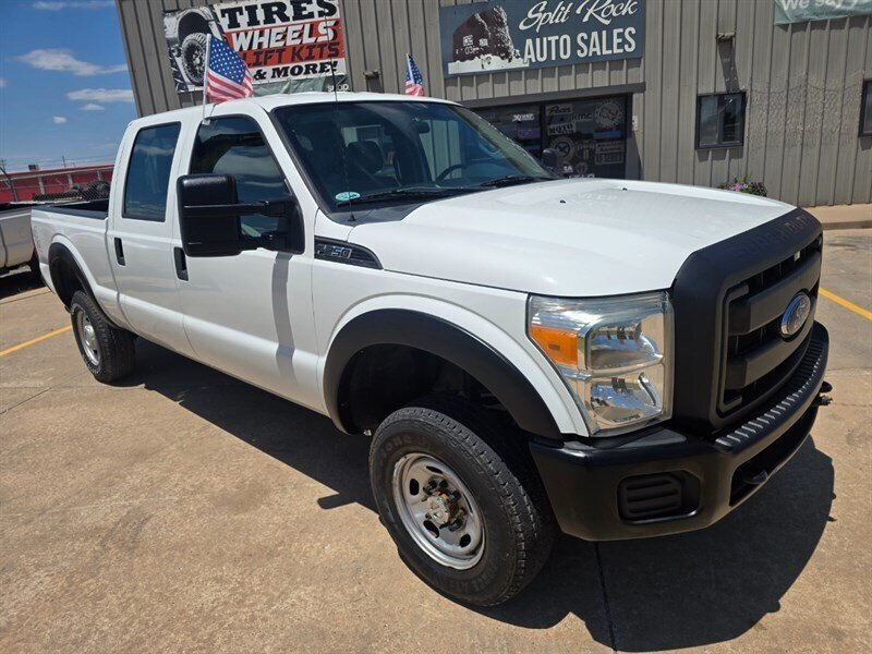 2015 Ford F-250 Super Duty CREW 4X4 1OWNER RUNS&DRIVES GREAT BEDLINER TOW PKG   - Photo 1 - Woodward, OK 73801
