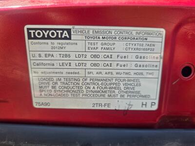 2012 Toyota Tacoma 1owner 4x4 2.7L RUNS&DRIVES GREAT*AC*NEW TIRES!! - Photo 72 - Woodward, OK 73801