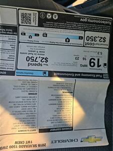 2016 Chevrolet Silverado 1500 CREW 5.3L RUNS&DRIVES GREAT A/C BED-LINER   - Photo 76 - Woodward, OK 73801