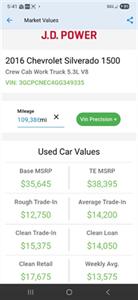 2016 Chevrolet Silverado 1500 CREW 5.3L RUNS&DRIVES GREAT A/C BED-LINER   - Photo 12 - Woodward, OK 73801