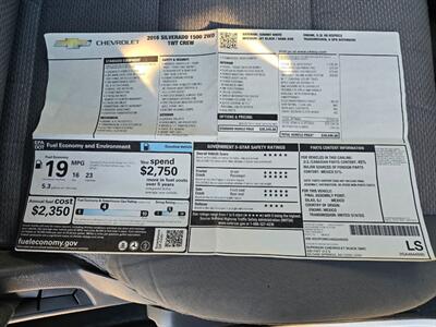 2016 Chevrolet Silverado 1500 CREW 5.3L RUNS&DRIVES GREAT A/C BED-LINER   - Photo 11 - Woodward, OK 73801