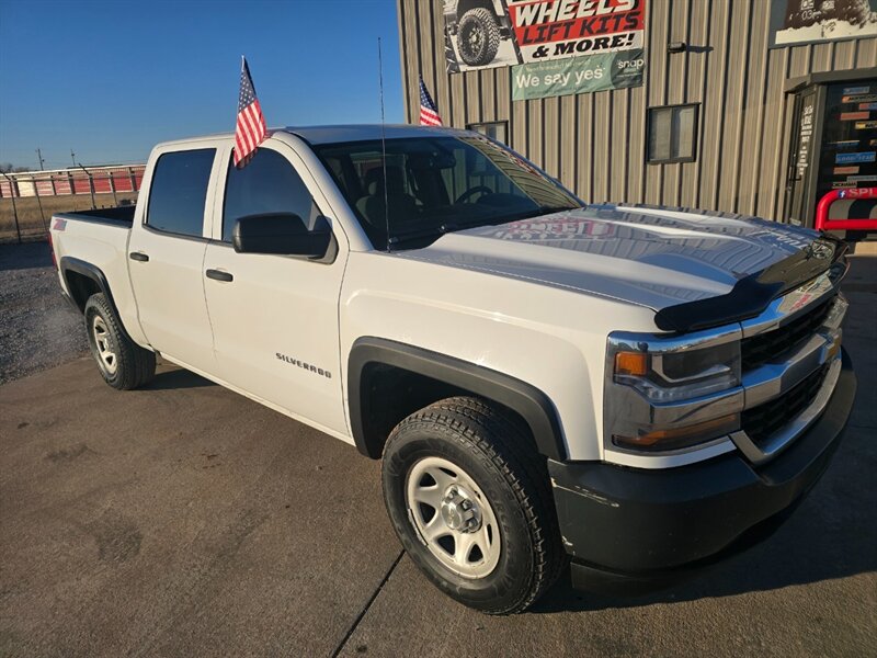 2016 Chevrolet Silverado 1500 CREW 5.3L RUNS&DRIVES GREAT A/C BED-LINER   - Photo 1 - Woodward, OK 73801