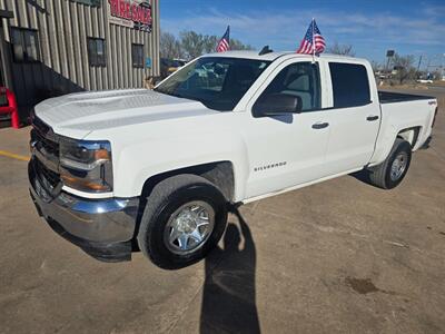 2016 Chevrolet Silverado 1500 CREW 4X4 1OWNER RUNS&DRIVES GREAT BEDLINER TOW PKG   - Photo 1 - Woodward, OK 73801