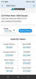 2019 RAM 1500 1OWNER 4x4 CREW RUNS&DRICES GREAT A/C GOOD TIRES - Photo 13 - Woodward, OK 73801