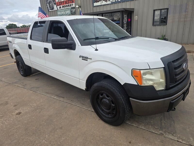 2011 Ford F-150 CREW 4X4 5.0L 1OWNER RUNS&DRIVES GREAT A/C COLD  