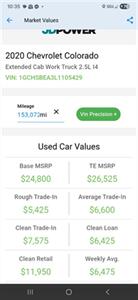 2020 Chevrolet Colorado 1OWNER EXT-CAN RUNS&DRIVES GREAT AC NEWER TIRES   - Photo 13 - Woodward, OK 73801