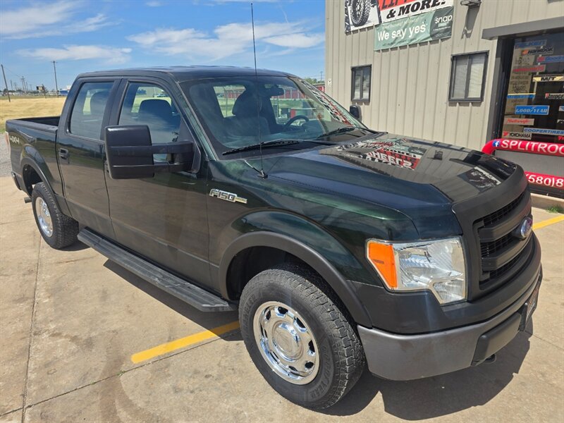 2014 Ford F-150 CREW 4X4 5.0L RUNS&DRIVES GREAT A/C GOOD TIRES   - Photo 1 - Woodward, OK 73801