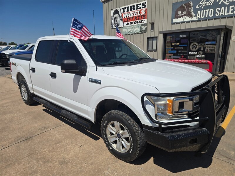 2018 Ford F-150 1OWNER CREW 4X4 RUNS&DRIVES GREAT A/C COLD TOW PKG   - Photo 1 - Woodward, OK 73801