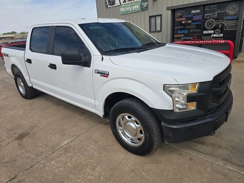 2017 Ford F-150 73K ML5.0L 4X4 CREW RUNS&DRIVES GREAT A/C BEDLINER   - Photo 1 - Woodward, OK 73801