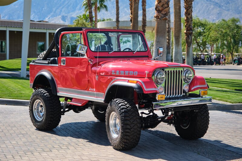 Red 1984 Jeep CJ-7 4WD SUV / Crossover Four-Wheel Drive 4-Speed Manual