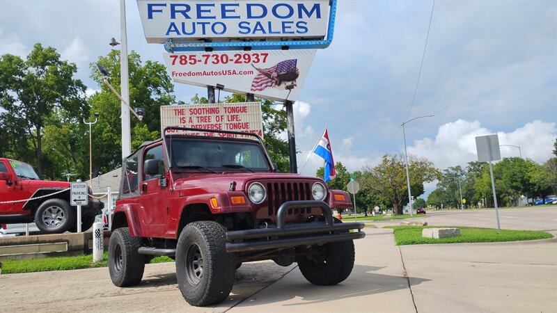 2003 Jeep Wrangler Sahara - Photo 1 - Topeka, KS 66608