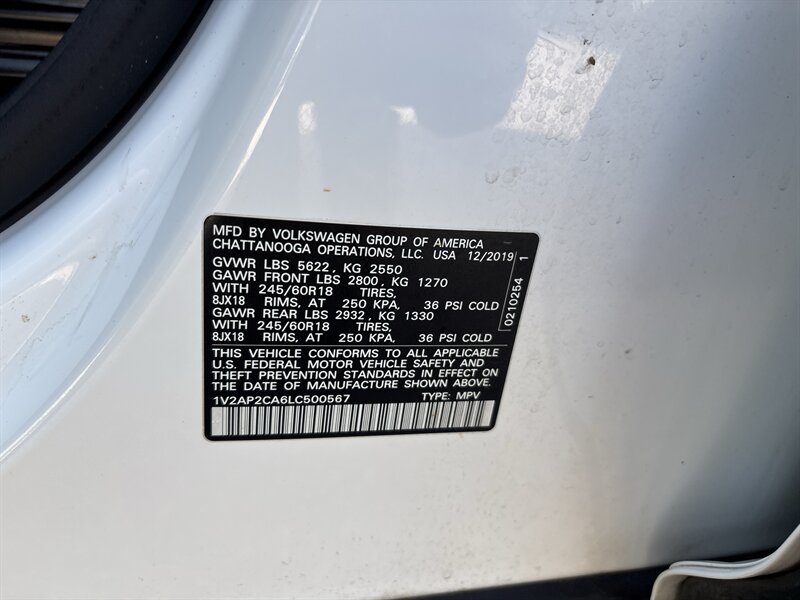 2020 Volkswagen Atlas S   - Photo 18 - Topeka, KS 66608