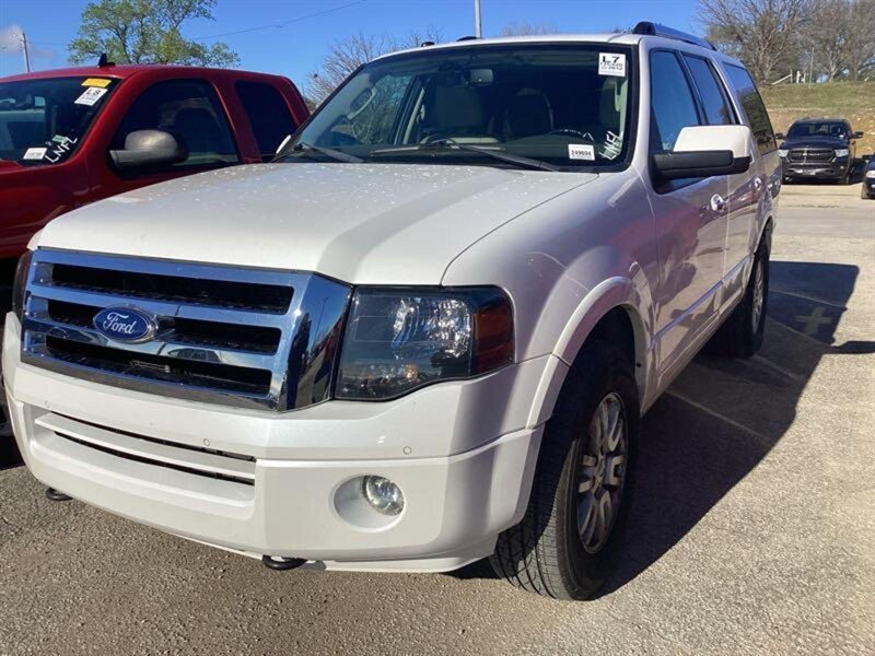 White Platinum Metallic Tri-Coat 2012 Ford Expedition Limited 4WD SUV / Crossover Four-Wheel Drive Automatic