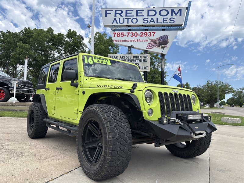 2016 Jeep Wrangler Rubicon  