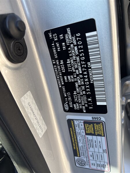 2015 Kia Optima EX   - Photo 9 - Topeka, KS 66608