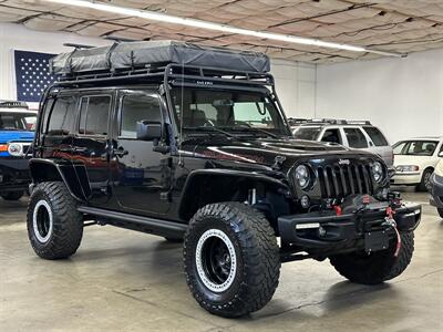 2015 Jeep Wrangler Unlimited Rubicon  OVERLANDER TENT SETUP