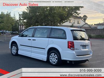 2013 Dodge Grand Caravan American Value Package HANDICAP WHEELCHAIR ACCESSIBLE VAN - Photo 3 - Sacramento, CA 95821