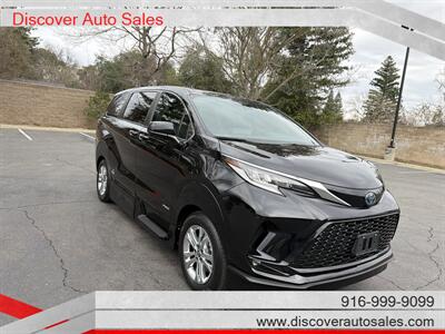 2021 Toyota Sienna XSE 7-Passenger  HANDICAP WHEELCHAIR ACCESSIBLE VAN - Photo 10 - Sacramento, CA 95821