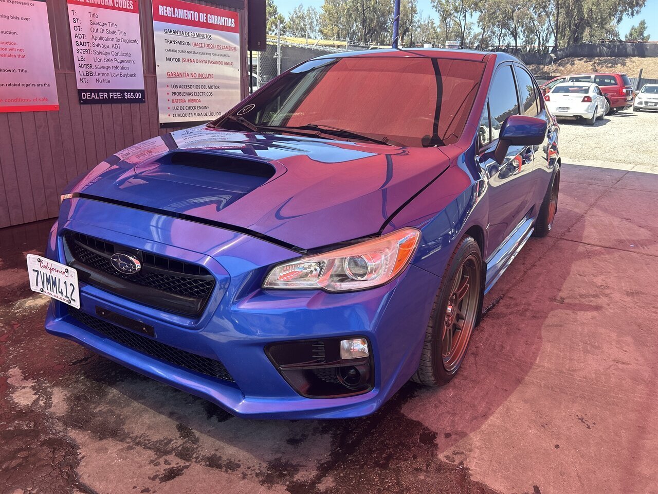 2017 Subaru WRX - Photo 1 - Chula Vista, CA 91911
