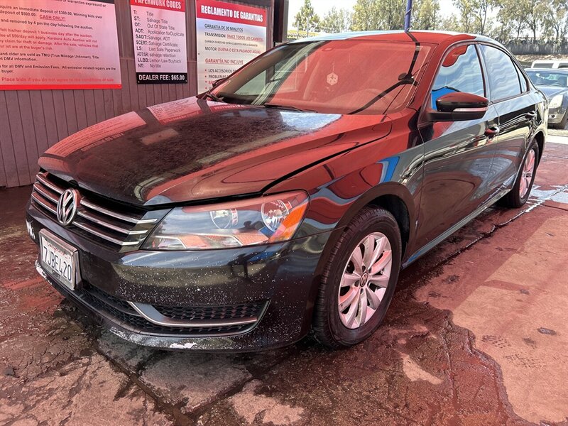 2013 Volkswagen Passat S PZEV  
